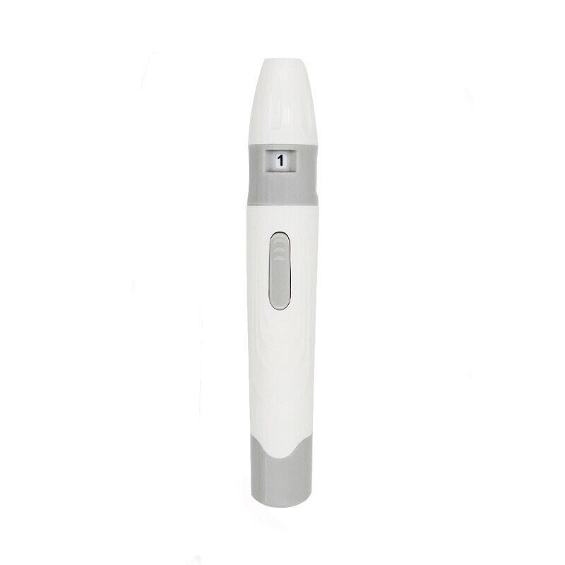 Lancet Pen Lancing Device for Diabetics Blood Collect 5 Adjustable Depth Blood Sampling Glucose Test Pen with 50/100 Needles