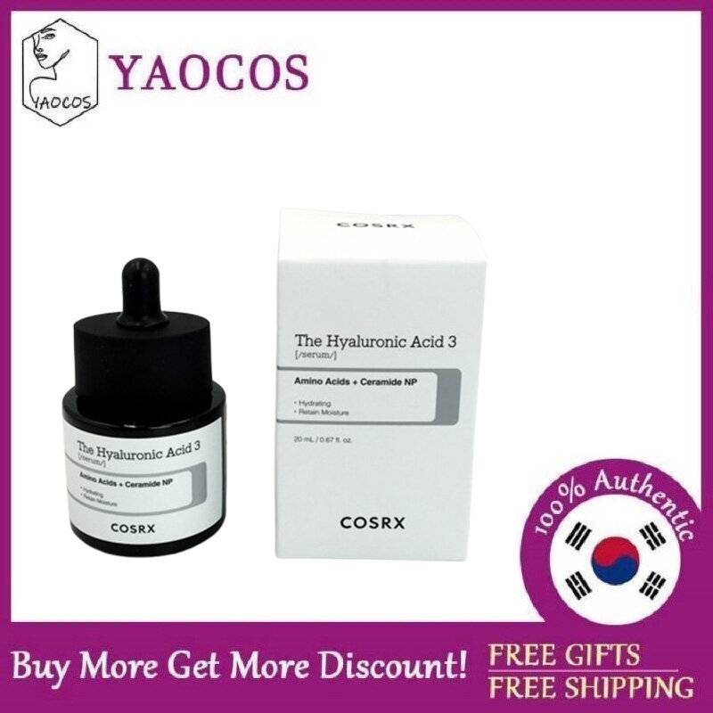 [COSRX] Hyaluronic axít 3 Huyết thanh 20ml