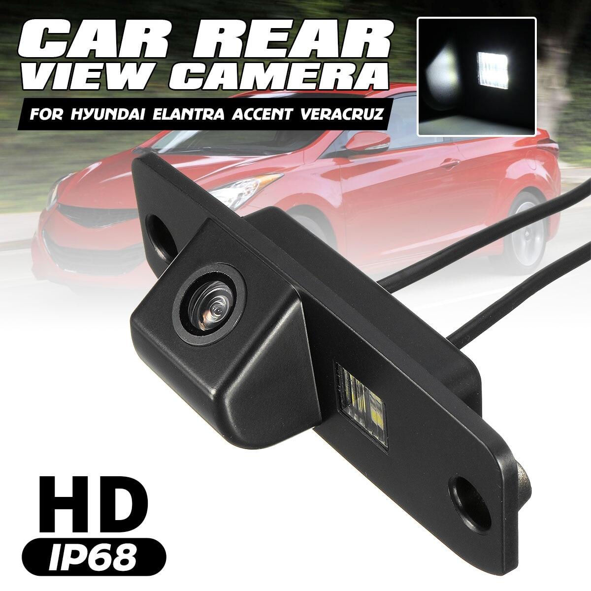 Rear Reversing Backup Camera Rearview License Plate Camera Night Vision Ip68 Waterproof for Hyundai Accentt/Tucson/Terracan/Kia Carens/Opirus/Sorento Kia Carens/Borrego/Sportage R CEED Mohave