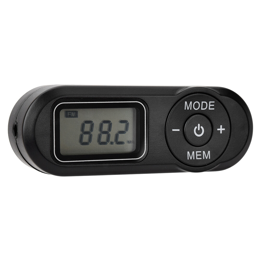 LCD Digital Display Mini Pocket Radio Retro Rechargeable FM Player Receiver