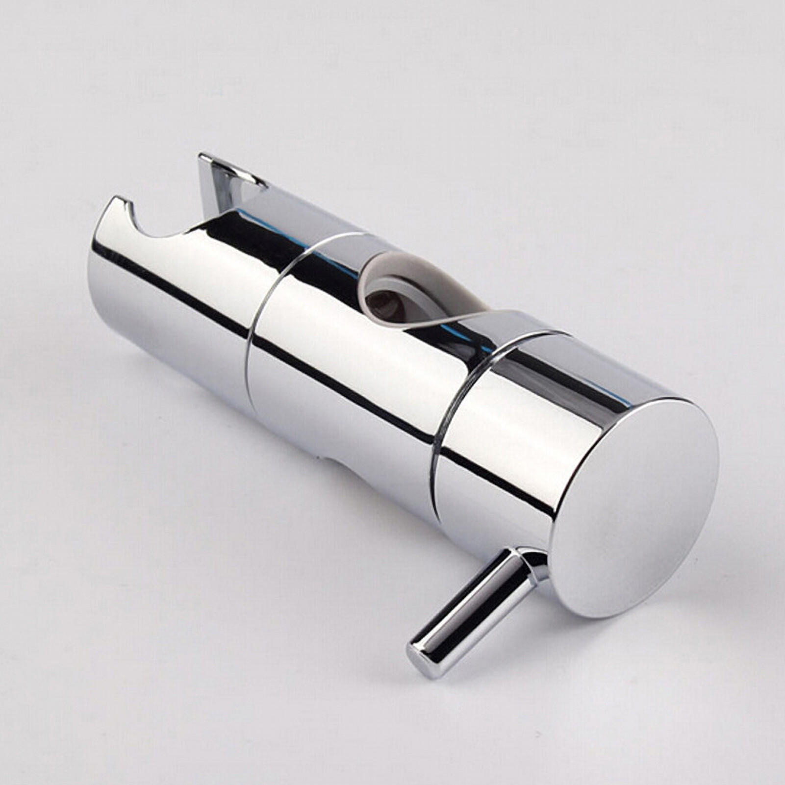 Smart Sensor Adjustable Shower Head Holder For Slide Bar Rail Head Bracket Holder Handheld Shower Head Holder Bracket 360 Degree Rotation Sprayer Holder Polished Chrome