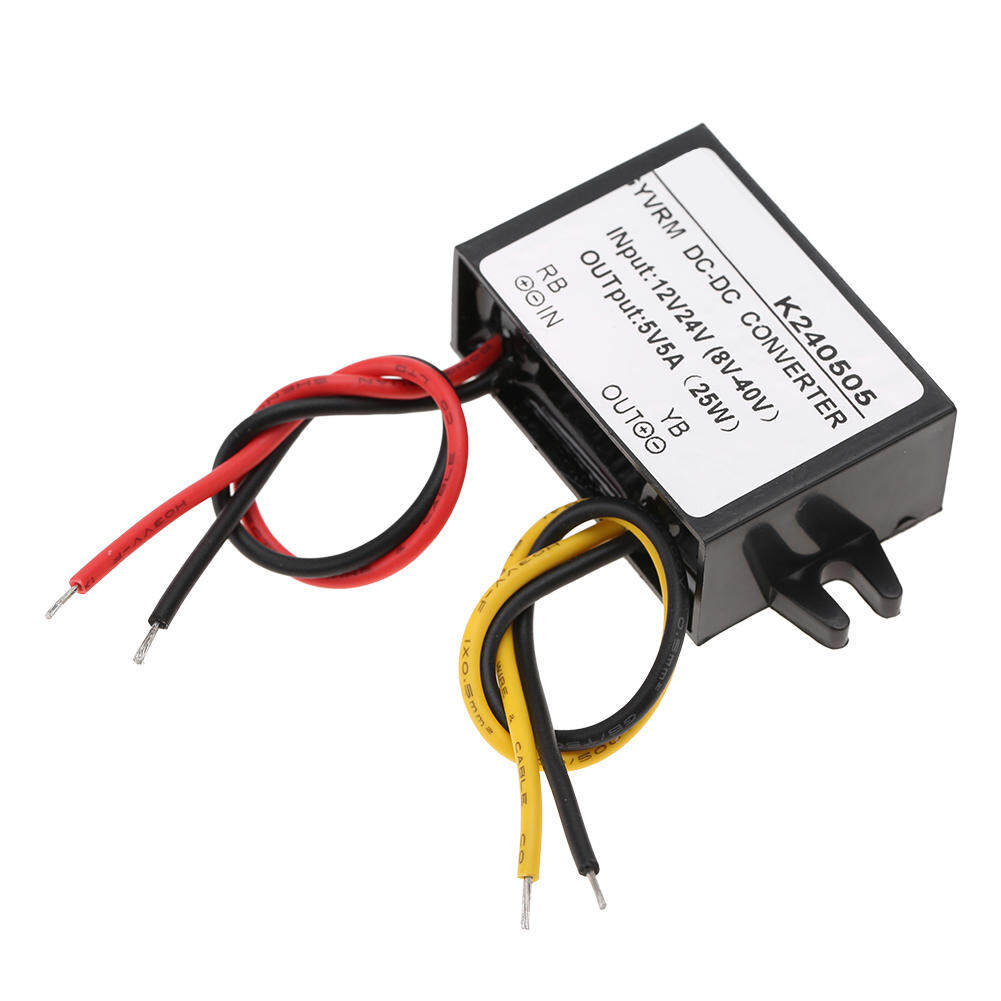 【Time-limited Promotions】12V/24V to 5V 5A DC-DC Buck Converter Step Step-Down Converter Down Power Supply Module