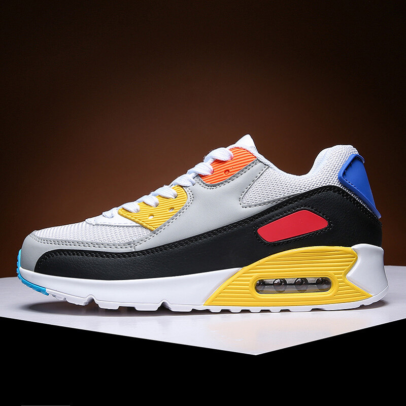 Puq Cặp Đôi Shoes2020 Mới Mùa Hè Nam Thể Thao Rất Thích Kích Thước Lớn: EU36-47 45 46 Nữ Xu Hướng Hàn Quốc Thường Ngày Toàn Năng Hấp Thụ Sốc Chạy Không Đệm