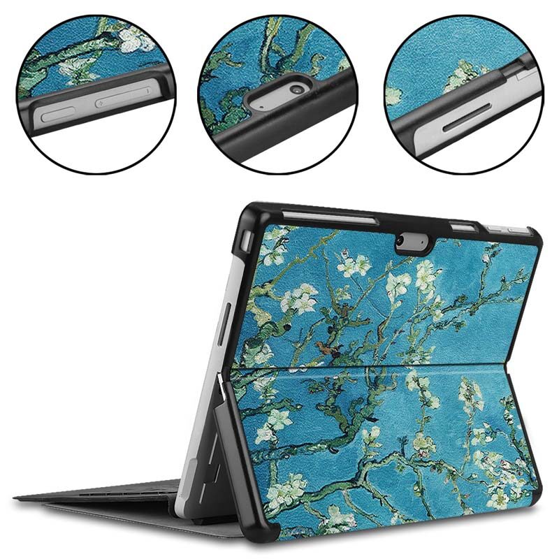 PU leather flip case for Microsoft Surface Pro 9 cover SurfacePro9 Pro9 13 inch protective casing