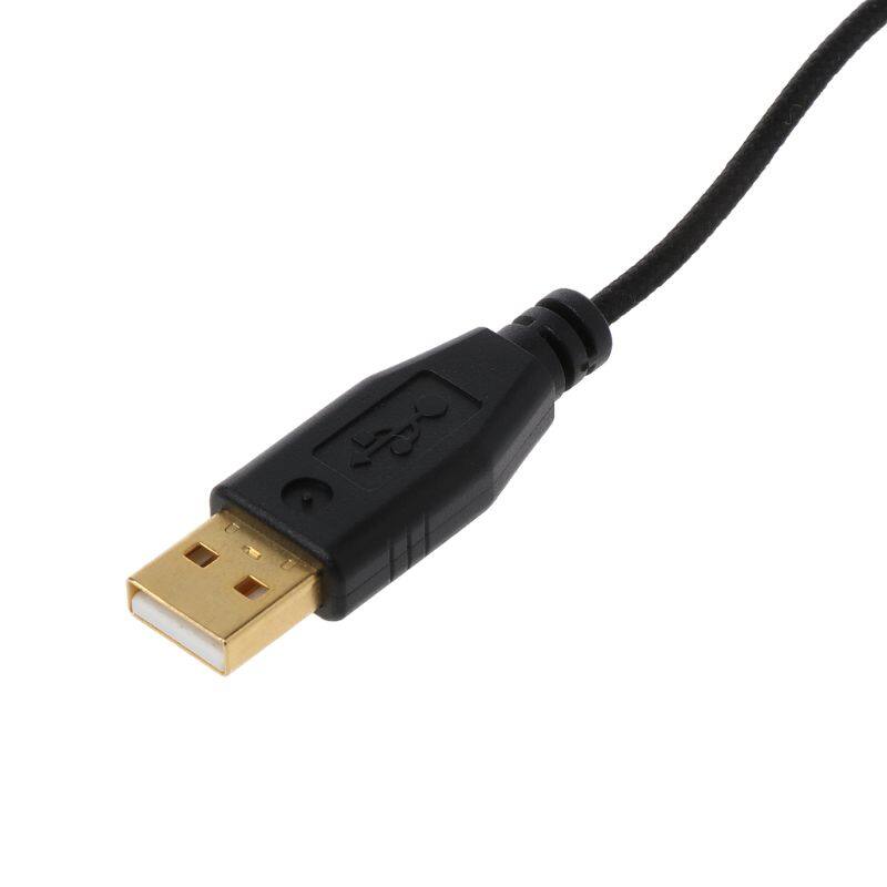 Chuột USB Dây Bện Nylon Bền Mạ Vàng, Cáp Thay Thế Dây Chuột Razer Naga 2014