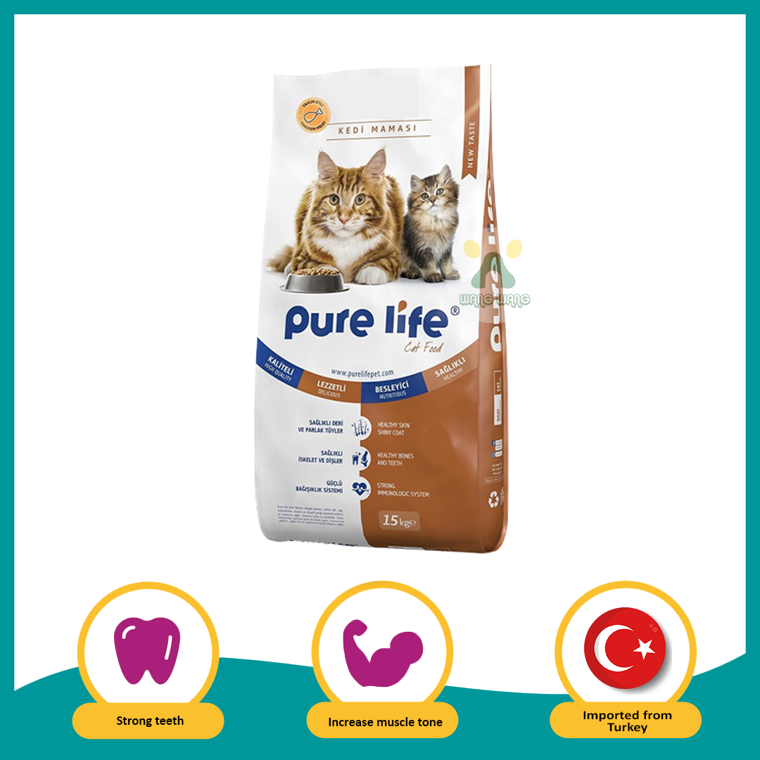 PURE LIFE Adult Chicken Cat Food Quality Cat Food 15KG