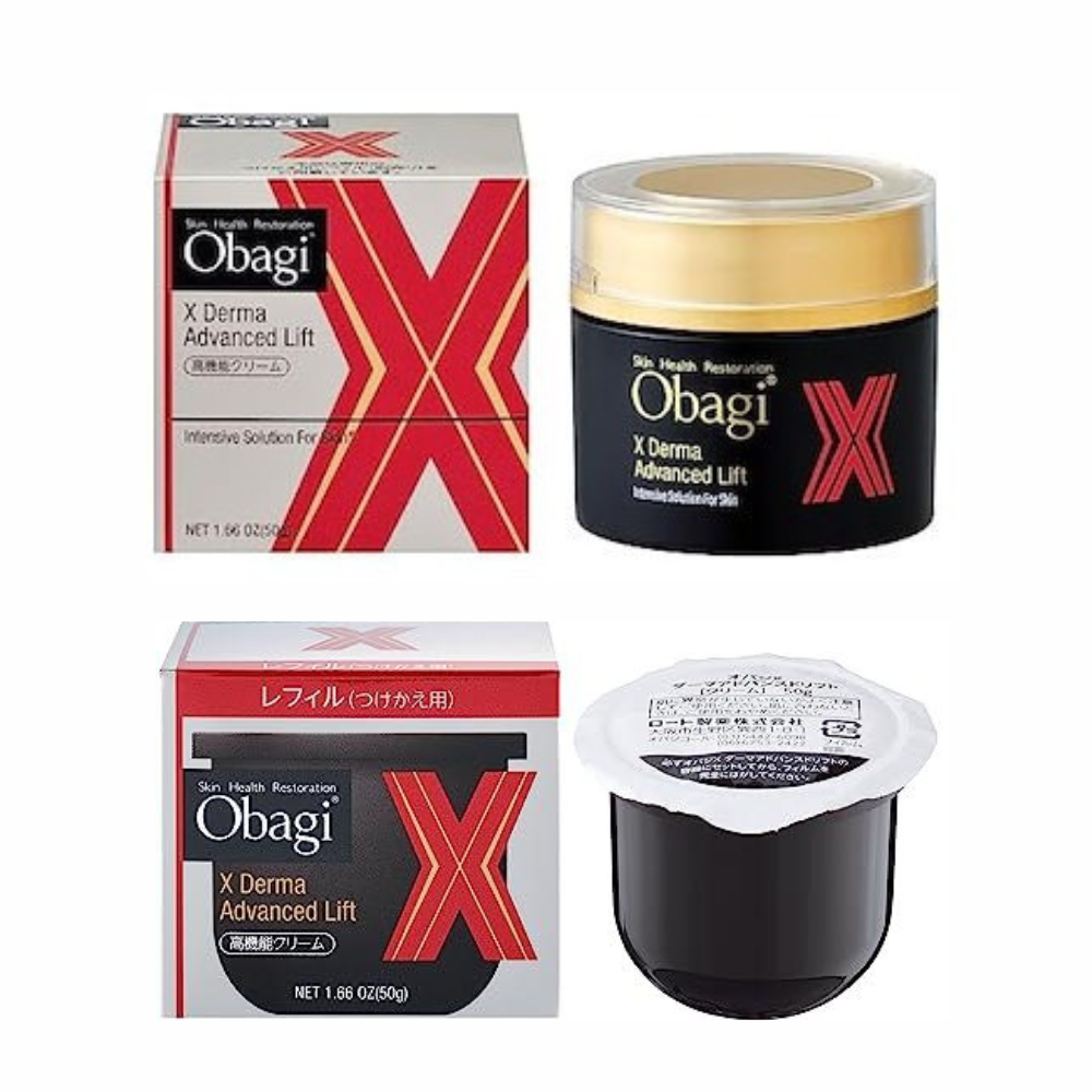 Obagi X Derma Advanced Lift 50g セット Rohto Obagi X Derma Advanced Lift Anti Aging Cream 50g