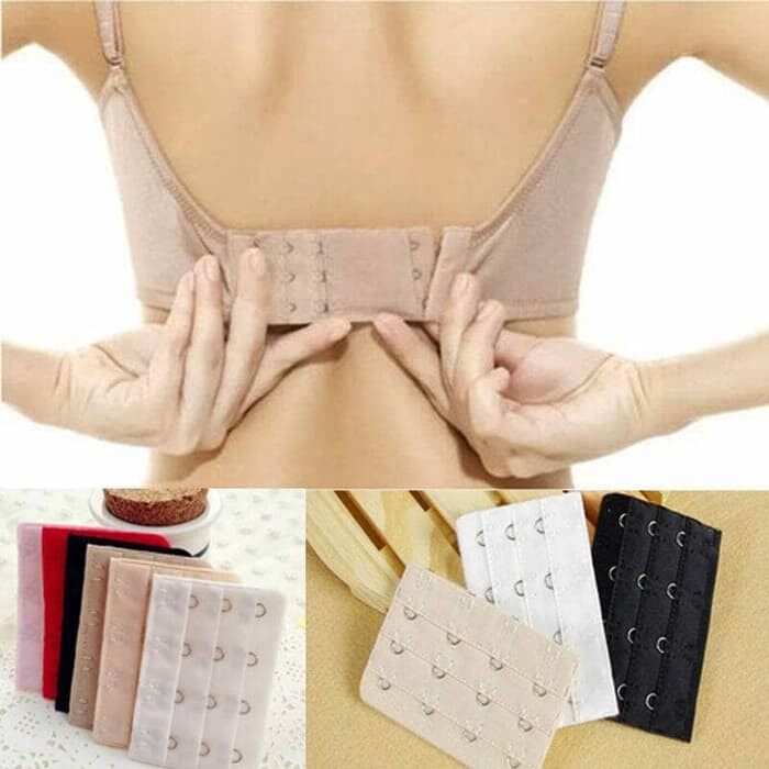 Lizida Dây Nối Áo Ngực Phía Sau, Đồ Lót 3 Hàng Móc 2/3/4 Phụ Kiện Không Dây