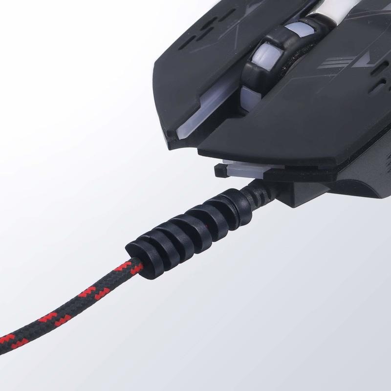 6 cái bảo vệ cáp Máy cuộn ống chỉ cuộn dây tổ chức Bìa Tương thích với Iphone Samsung Xiaomi Huawei sạc USB Dây cáp