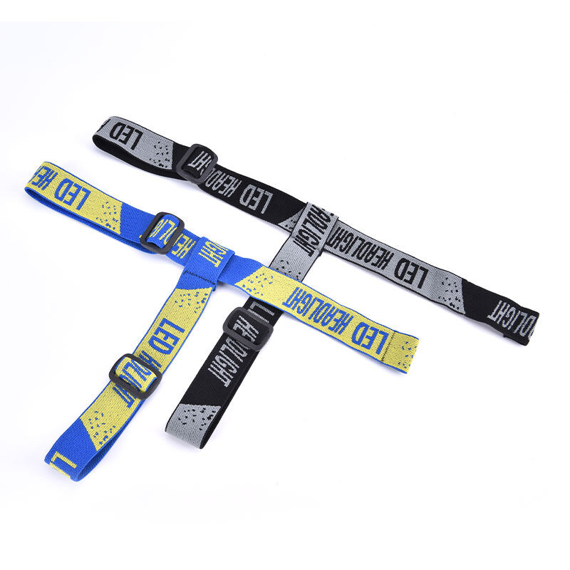 Akabs Universal Adjustable Head Lamp Strap High Elasticity Frontal Headband For LED