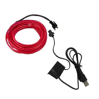 Oem Car Interior Light Strip 2m 5m El Wire Car Interior Lighting