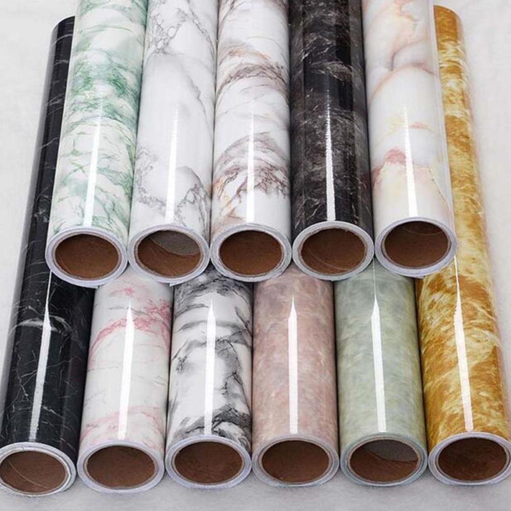 Modern Marble Effect Self Adhesive  PVC Art Sticker Decal Decoration