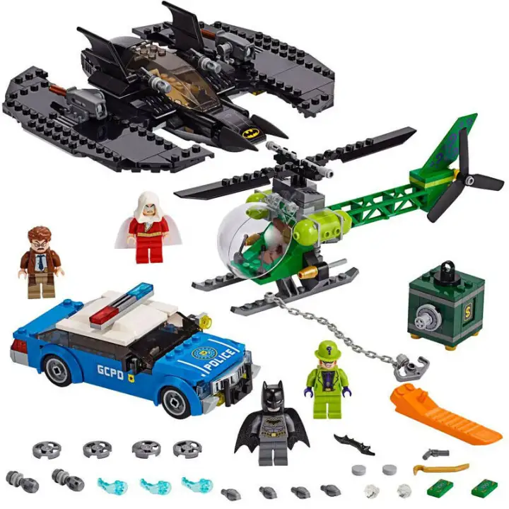 lego 76120 dc super heroes batman batwing and the riddler heist stores