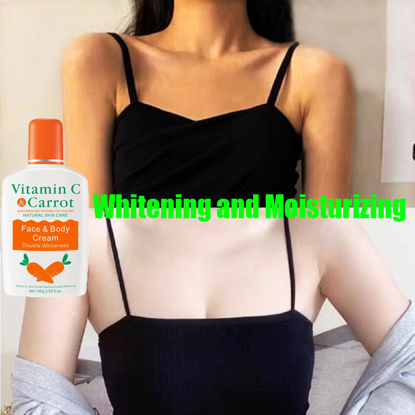 vitamin c carrot face body cream