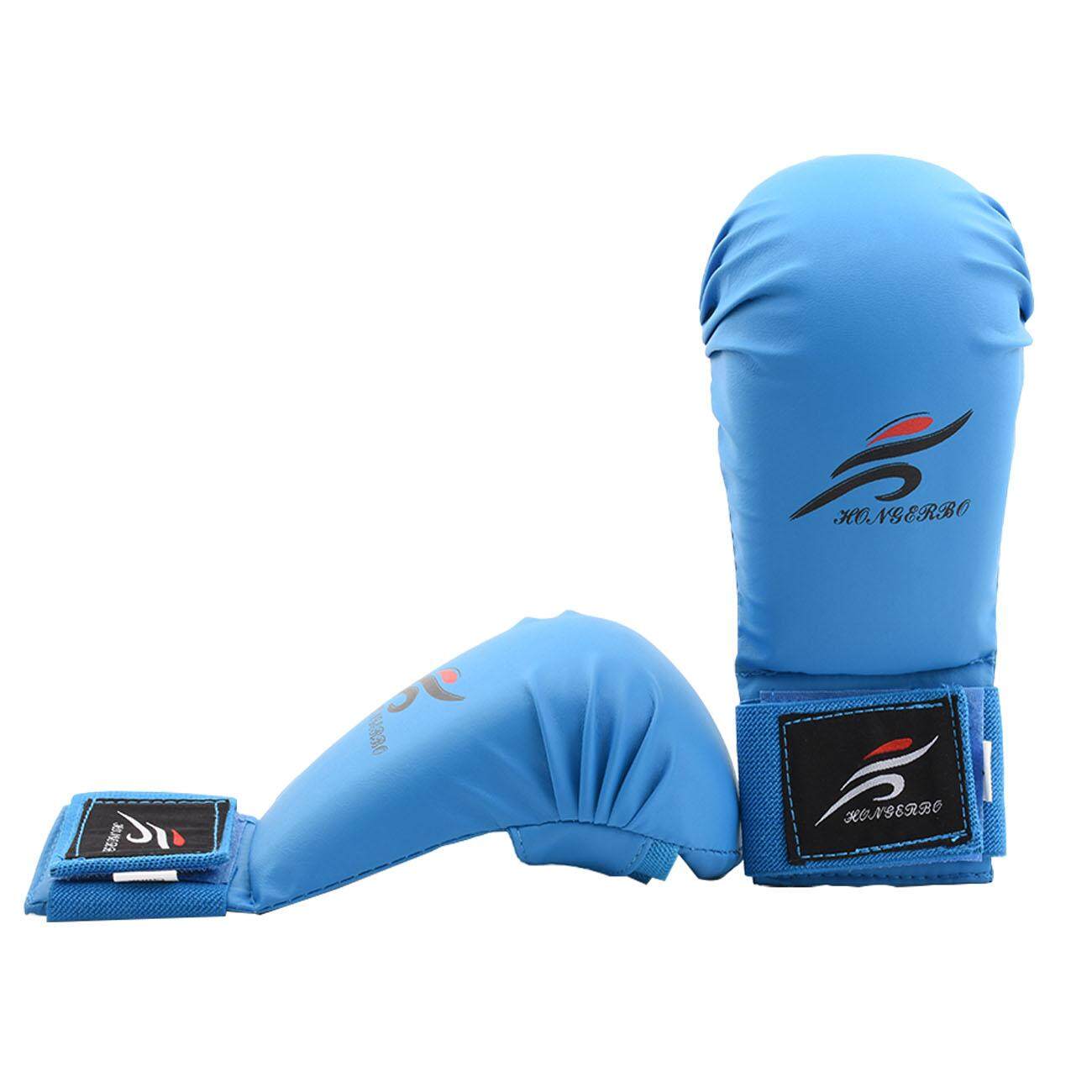 Kids Men MMA Taekwondo Boxing Gloves Martial Arts Sanda Trainers Karate Training