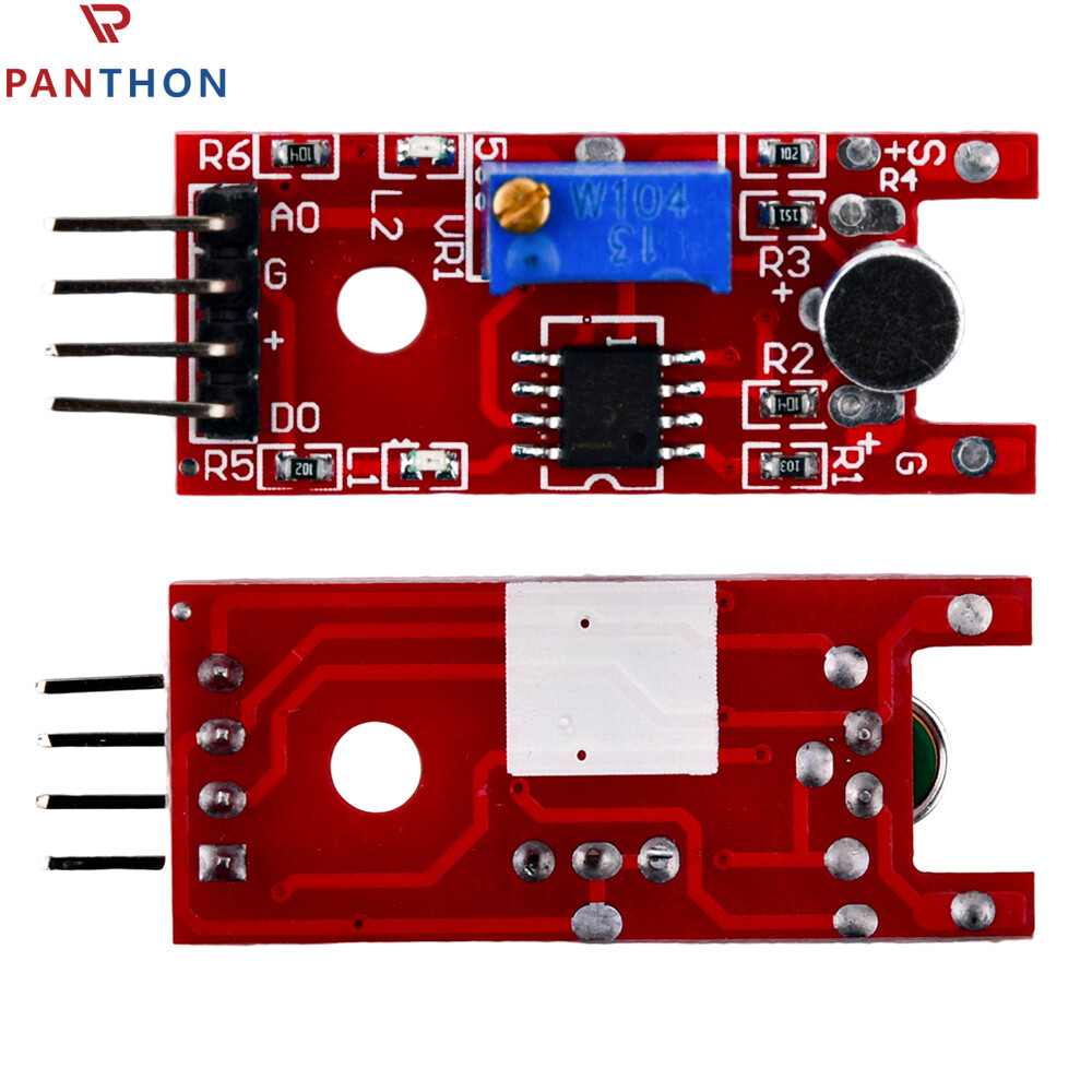 PANTHON DC 3V/5V Microphone Amplifier Sound Sensor Sound MIC Voice Module Professional Microphone Amplifier