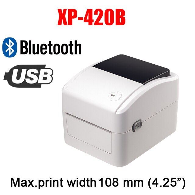 Xprinter 4 Inch Thermal Label Printer Receipt Bar QR Code Sticker