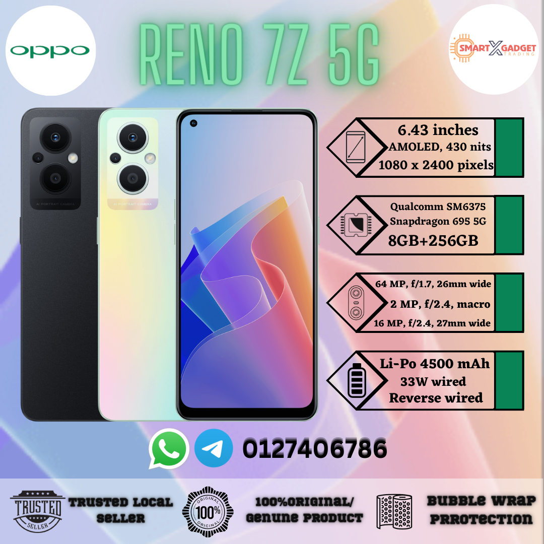 oppo reno 7z 256gb