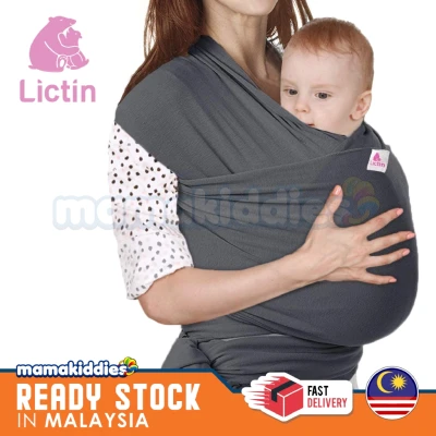 Lictin Baby Carrier Breathable Soft Wrap Ergonomic Design For infants 0-36 Months