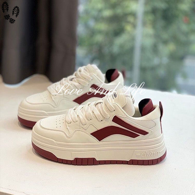 Giày sneaker hàn quốc, thể thao nam trắng, giày nam đen trắng trẻ trung  BELIFA STORE