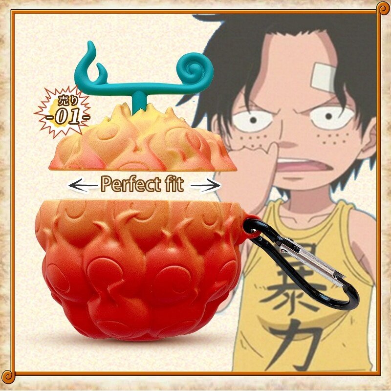 【FREE AIRPODS STICKER】AirPods Pro Case One Piece Devil Fruit Onepiece