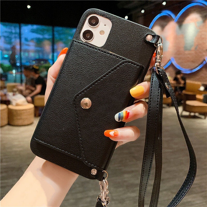 Multi-function Wallet Phone Case For Xiaomi Redmi Note 9 Redmi Note 8 Pro Redmi Note 9 Pro Redmi Note 5 Pro Redmi Note 7 Redmi Note 8 Women's Fashion Classic Leather Cross body Card Bag Back Cover