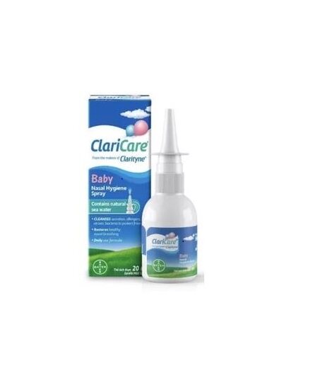 ClariCare Nasal Hygiene Spray BABY 20mL / ADULT 100mL | Lazada