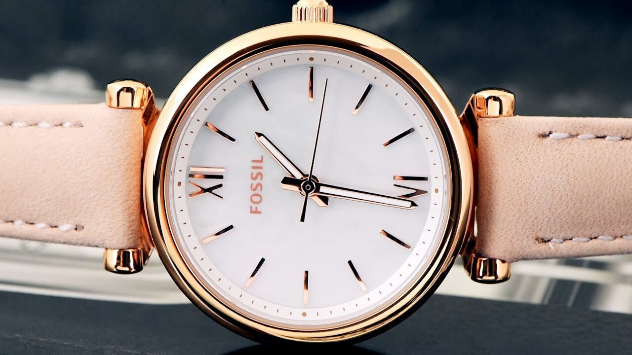 OFFICIAL WARRANTY) Fossil ES4699 Carlie 