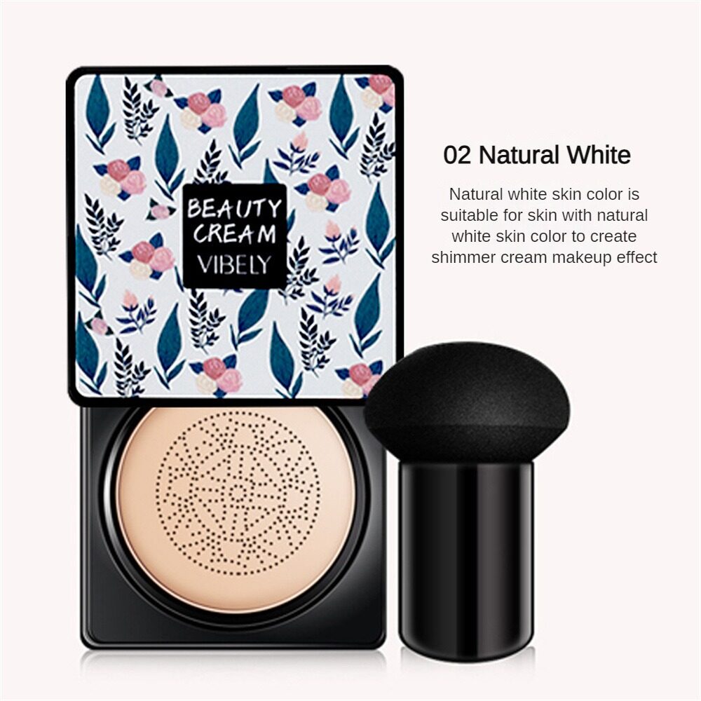 ENNISHI VIBELY Mushroom Air Cushion Foundation Concealer Matte Oil