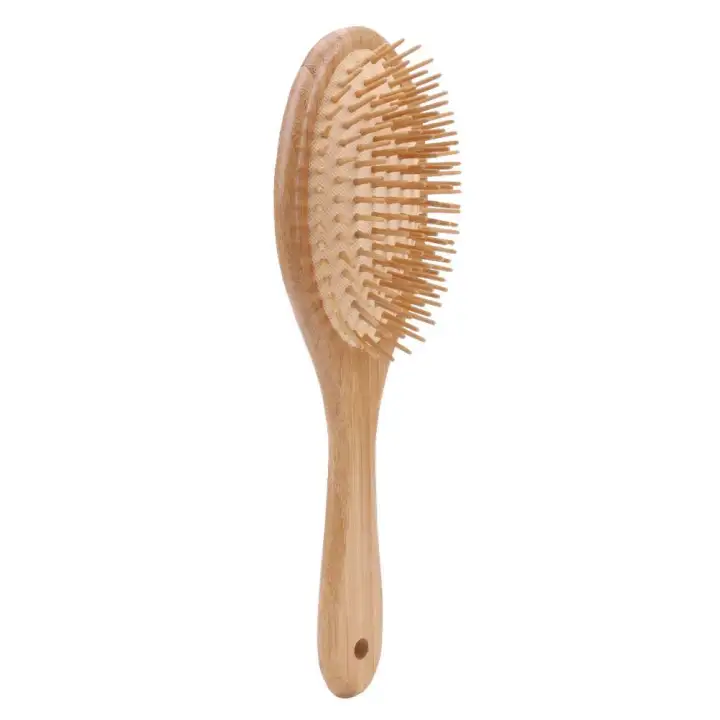 Myhomever Wood Bamboo Anti Static Hair Vent Brushes Care Air