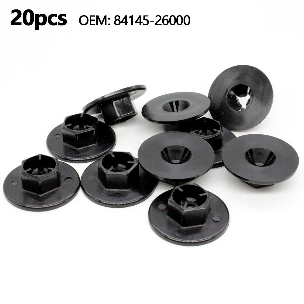 Fender Liner Nut For Hyundai Black Fender Liner Nut For Kia Grommet Nylon 14mm Lazada PH