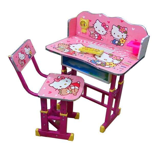 Kids study table desk set