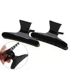 2 Cái Đen Bướm Claws Clips Kẹp Phần Tóc Pro Salon Barber Công Cụ Tạo Kiểu Tóc Nhựa Làm Tóc Cua Kẹp Tóc Kit