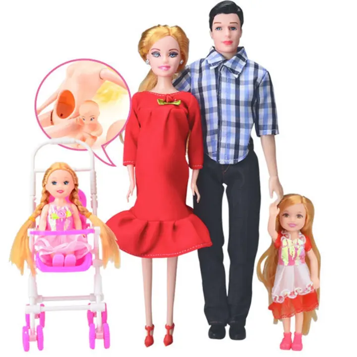 barbie doll family