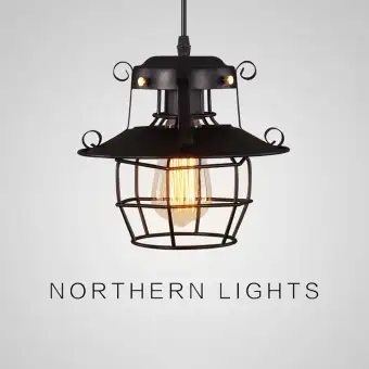 cage ceiling pendant light