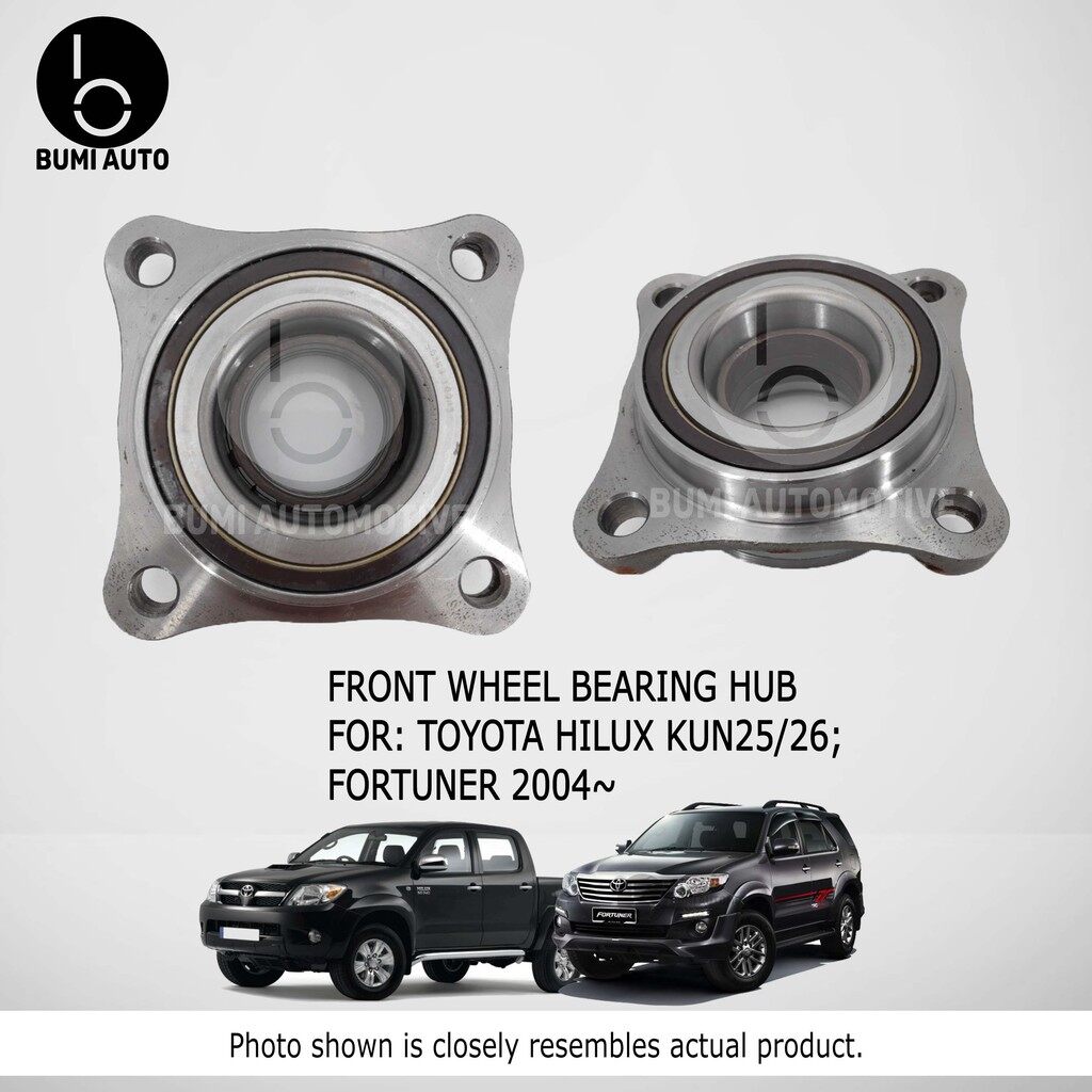 TOYOTA Hilux KUN25 KUN26 Fortuner (2014) Front Wheel Bearing Hub 1pc