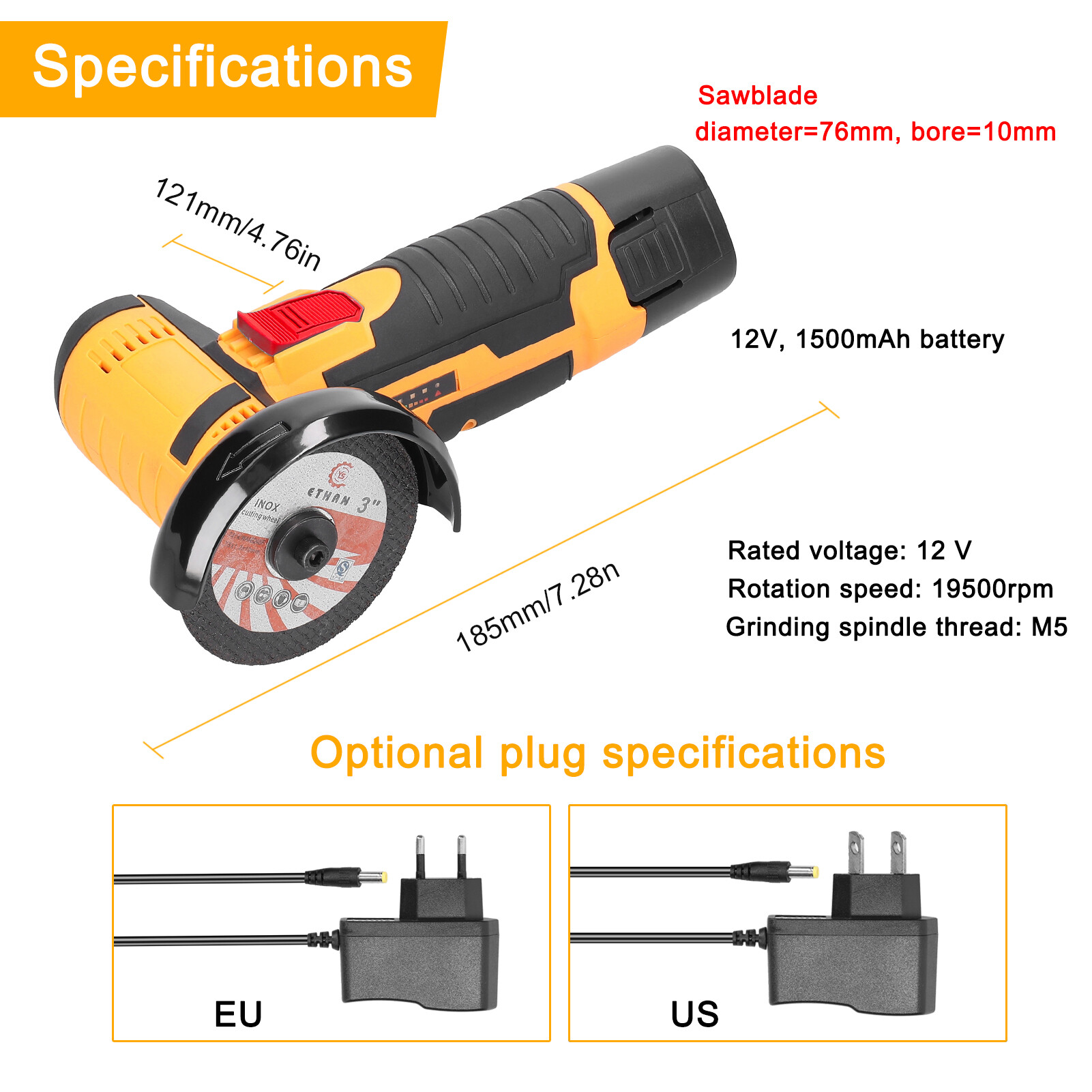 Smart Sensor 19500rpm Electric Grinding Machine Handheld Multifunctional Mini Grinder for Cutting Polishing Ceramic Tile Wood Stone Steel