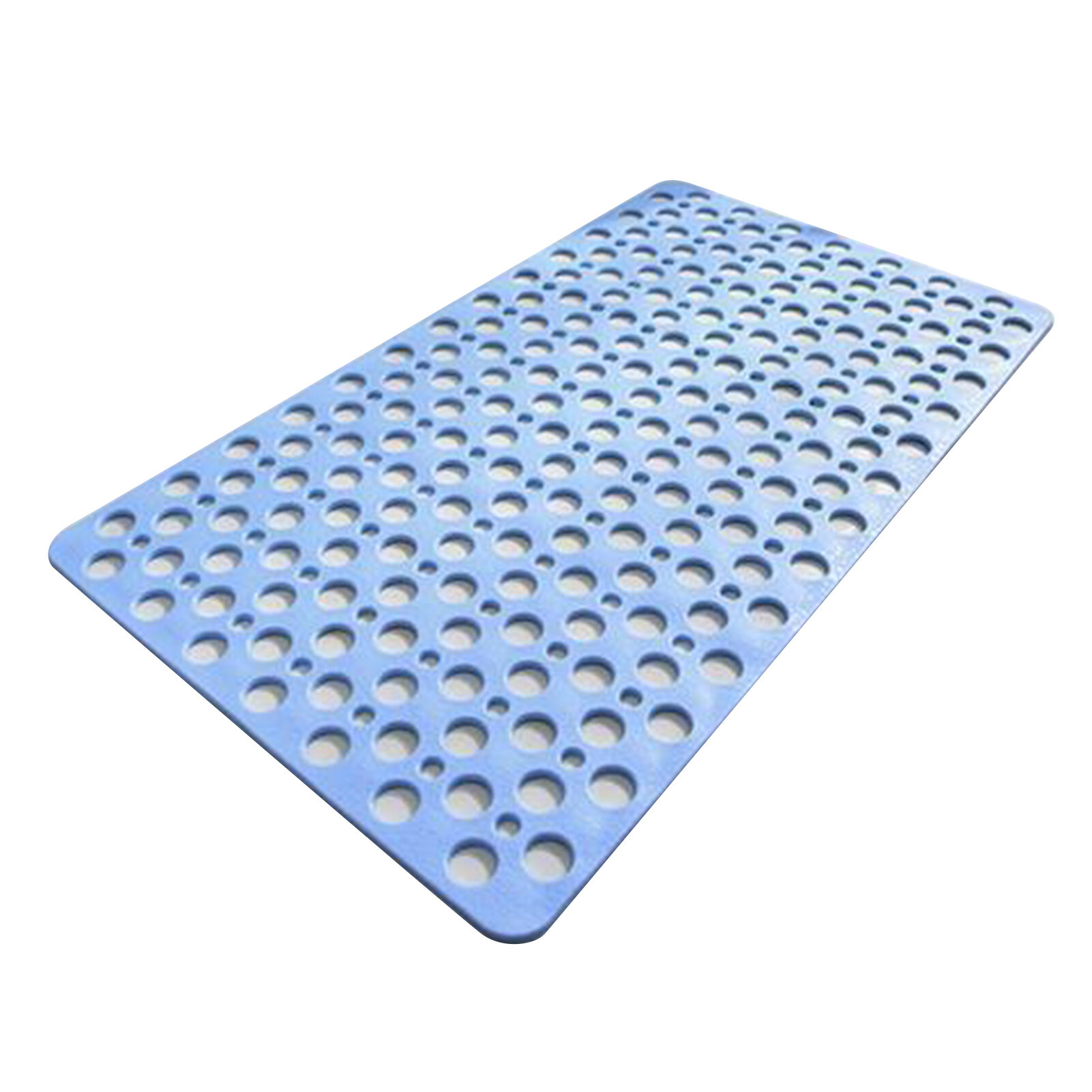 JAREDQ Shower Mat Portable Big Hole Leakage Tear-resistant Floor Mat