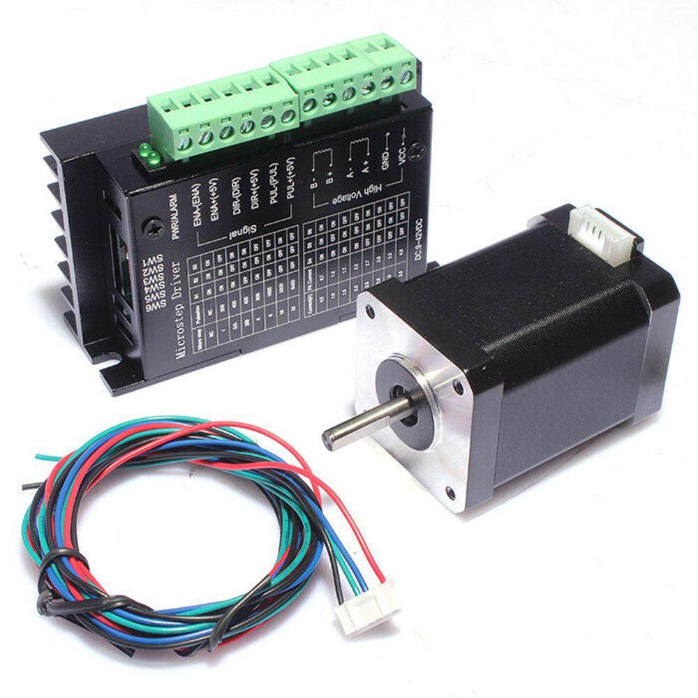 Comforhome ใหม่ 4.0A ขับมอเตอร์พร้อม stepper Motor 42bygh40 nema17 Bipolar 40ncm/1.5A