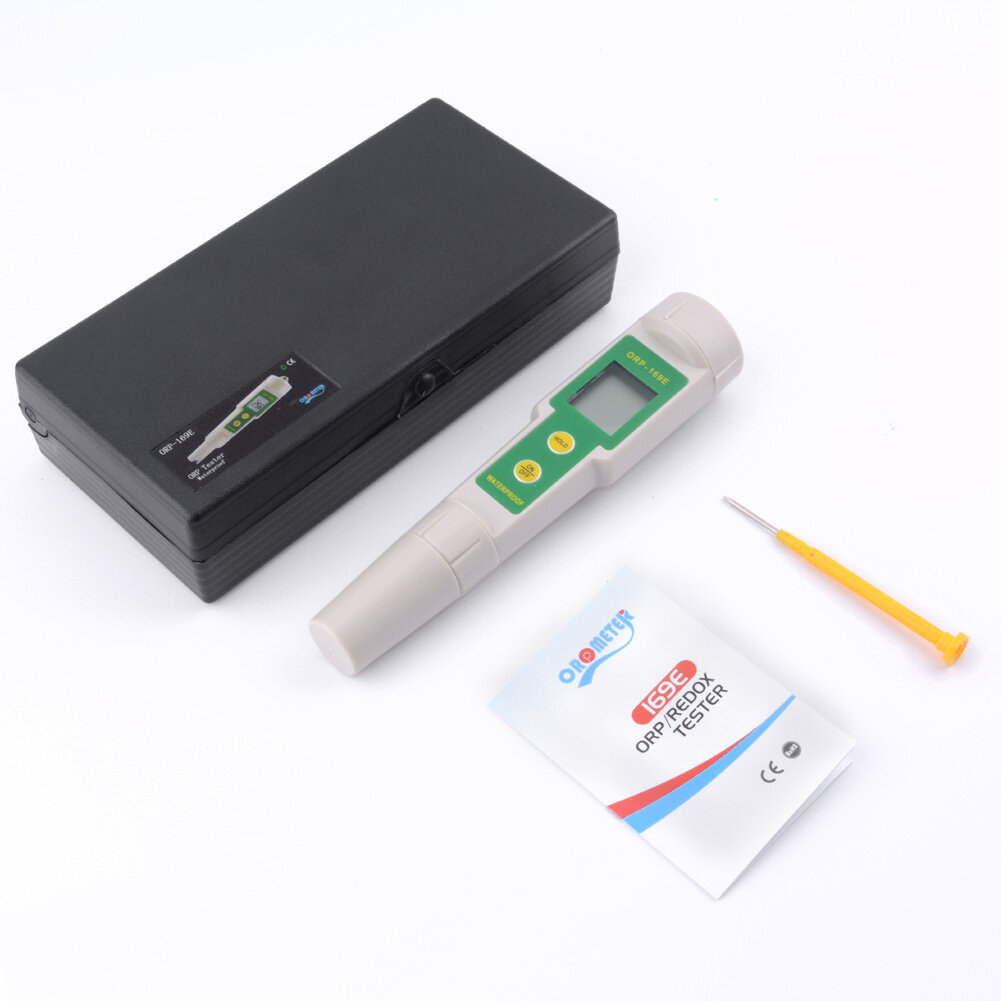 yieryi ORP Meter Redox Potential Tester Negative Potential Pen Tester with calibration