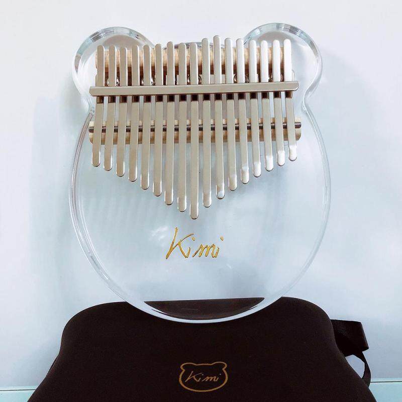 17 Key Kalimba Acrylic Thumb Piano 17 Keys Mbira Transparent Keyboard Instrument Tuner Hammer Gig Bag Kimi Calimba Mini Piano Malaysia