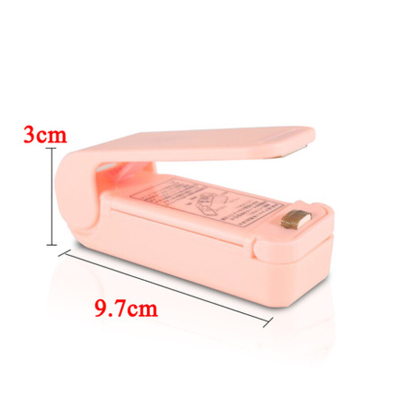 JIASHI Mini sealing machine Snack plastic bag sealing machine household hand pressure heat sealing machine small sealing machine