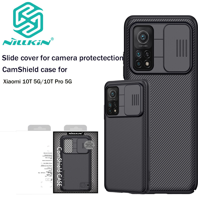 Nillkin CamShield Case for Xiaomi MI 11T 10T Pro 5G 12T 13T Pro Redmi K60 Ultra PC Back Cover Cases Slide Mirror Phone Cases Camera Protection Case