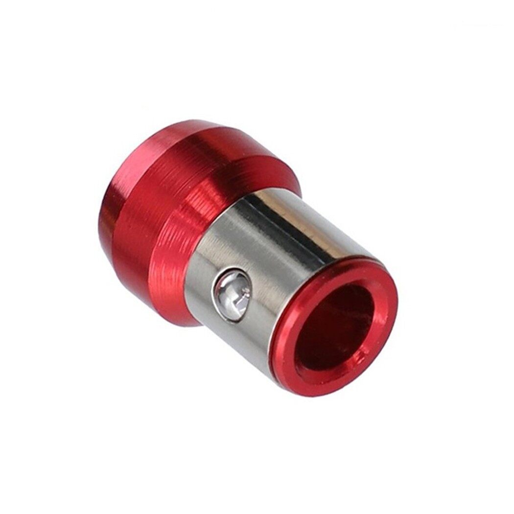 Universal Magnetic Ring 1/4 Metal Screwdriver Bit Magnetic Ring Screw Holder Anti-Corrosion Drill Bit