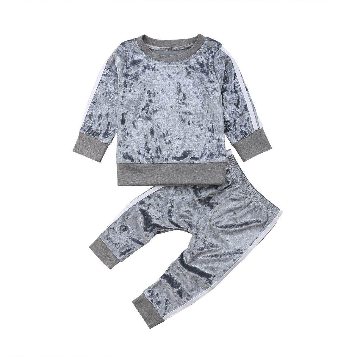 toddler velvet tracksuit