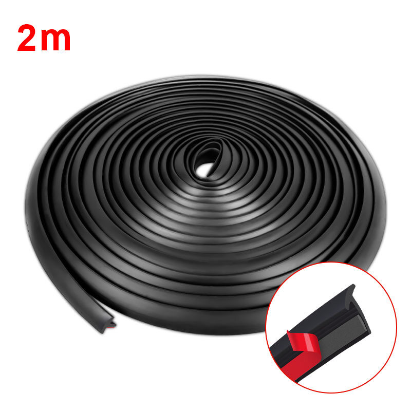 SEAMETAL Car Fender Flare Sealing Strip Universal Rubber Wheel Arch