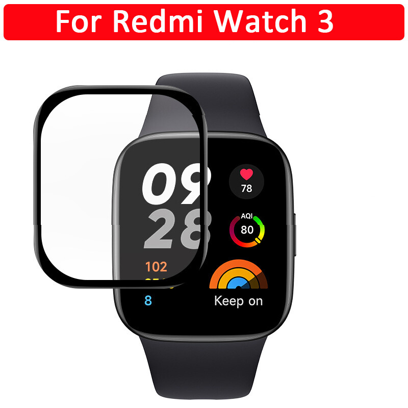 Cho Redmi Watch 3 Miếng Dán Pmma 3d Bảo Vệ Toàn Màn Hình Hydrogel Mềm Trong Suốt