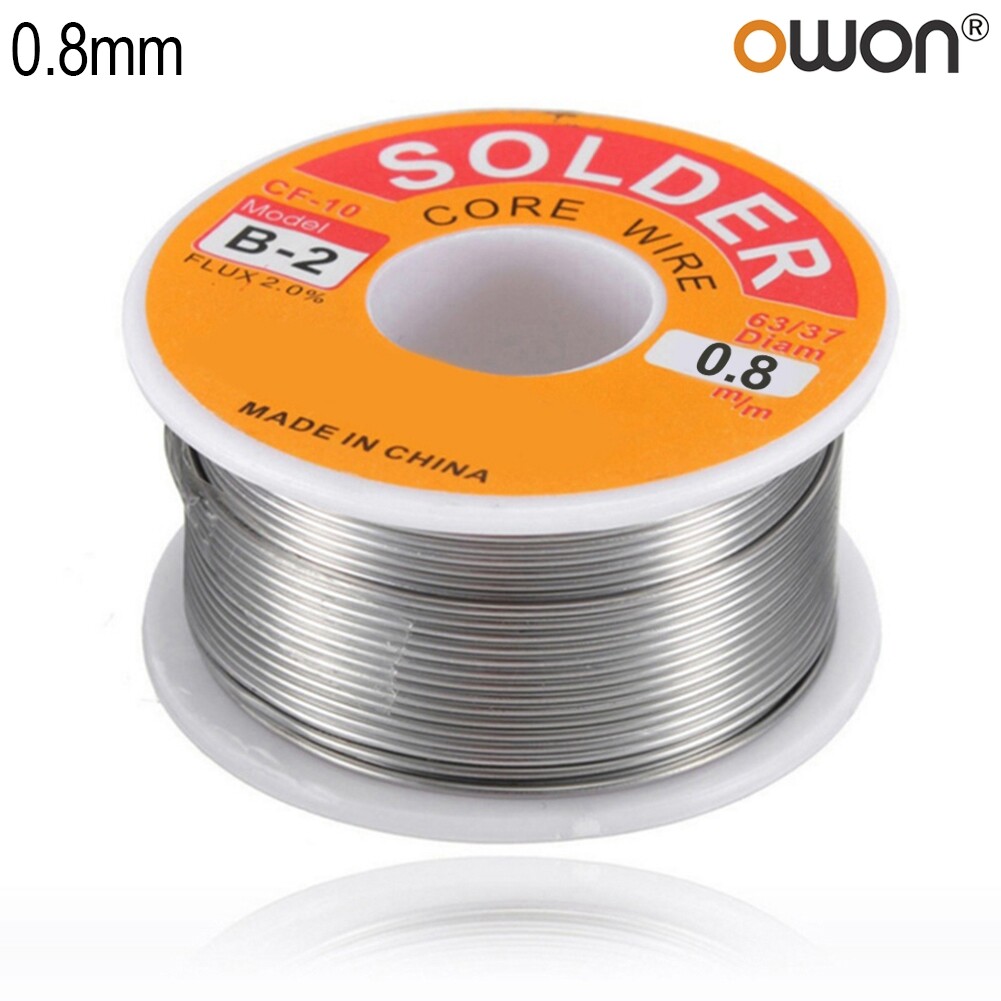 0.5/0.6/0.8/1.0mm rosin core solder 63/37 tin lead line welding iron wire reel