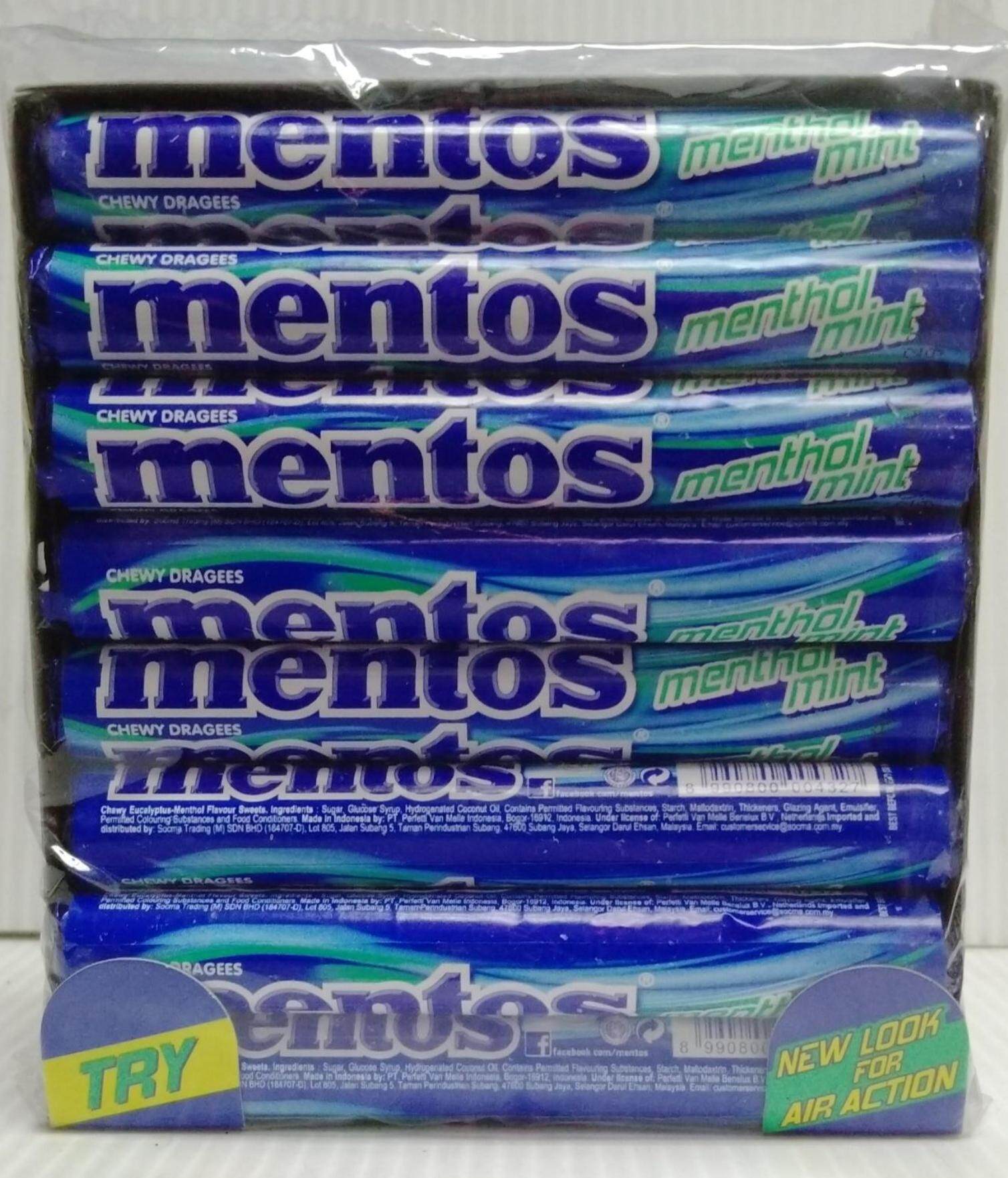 MENTOS ROLL AIR ACTION MENTHOL 38.7GMx24'S Lazada MENTOS ROLL AIR ACTION MENTHOL 38.7GMx24'S Lazada