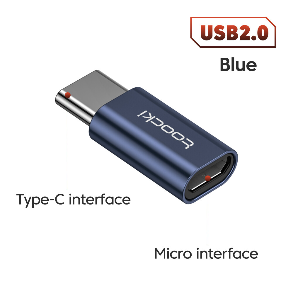 Toocki otg adapter type c to usb micro usb to type c adapter 3.0 otg usb to type c converter for macbook xiaomi huawei samsung otg connector